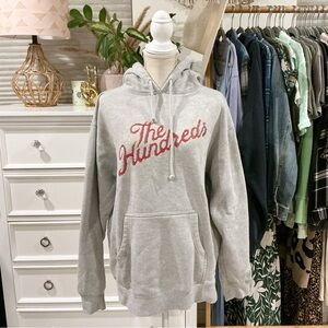The Hundreds | Gray Graphic Logo Hoodie size M